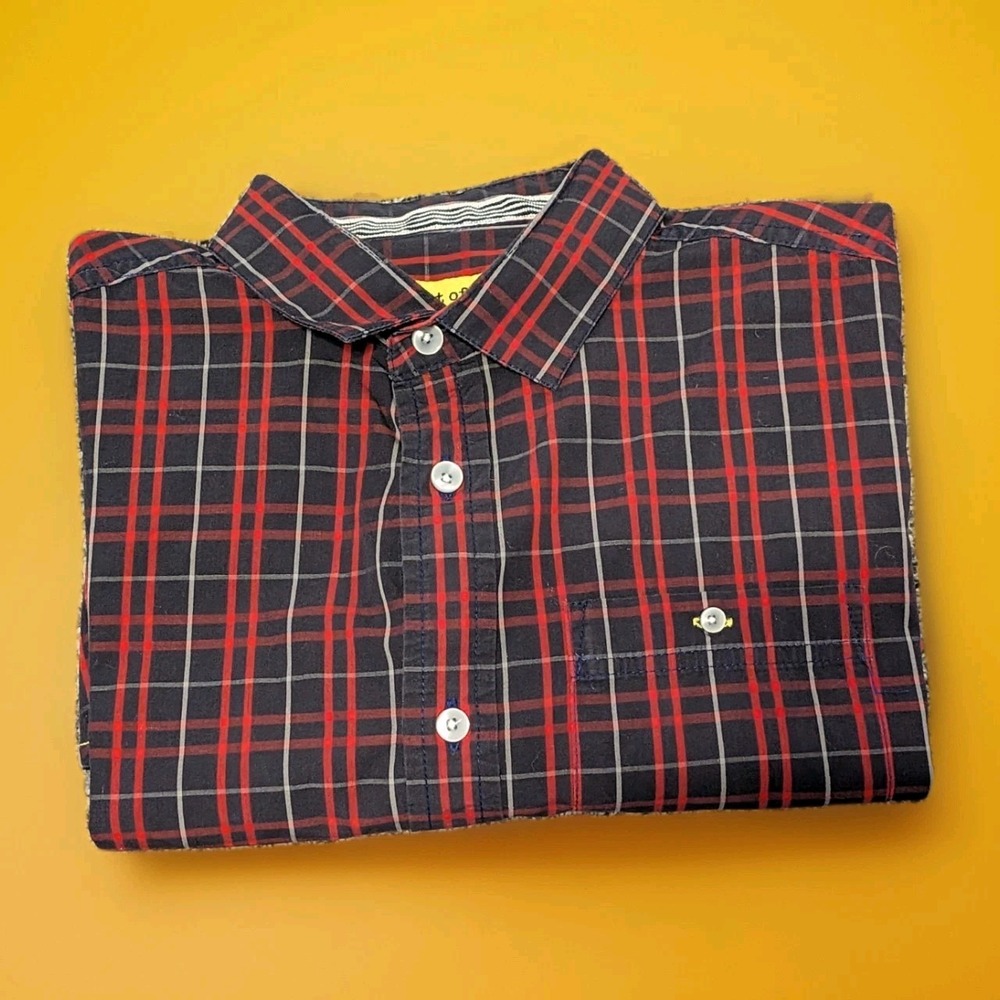 Descendant Of Thieves By Dres‎ Ladre 006 Large Button Up Shirt Black Red Limited